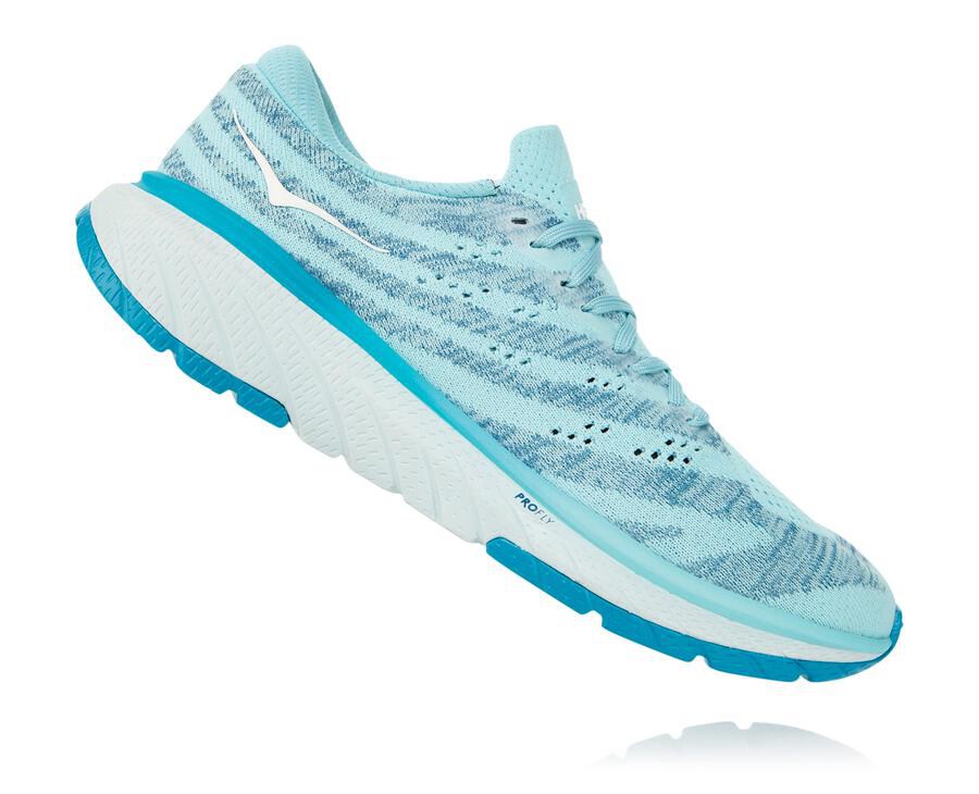 Hoka One One Loopschoenen Dames - Cavu 3 - Blauw - YE9452103